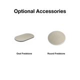 Primo Oval Ceramic Kamado Grill Optional Fedstone for Pizza Oven