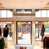 Schwank Breeze8 Wall-Mounted Air Curtain at a retail shop