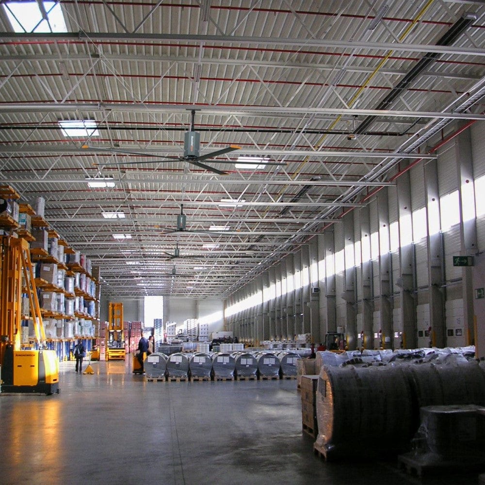 Schwank MonsterFans GD fan has been installed at the warehouse facility.