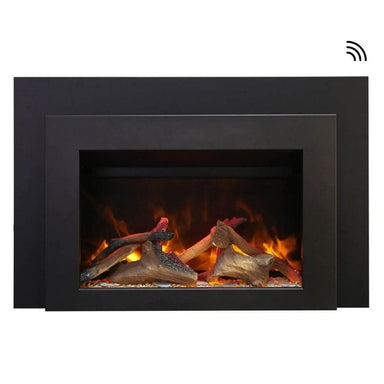 Sierra Flame 30-Inch Smart Electric Fireplace Insert with Steel Frame (INS-FM-30)