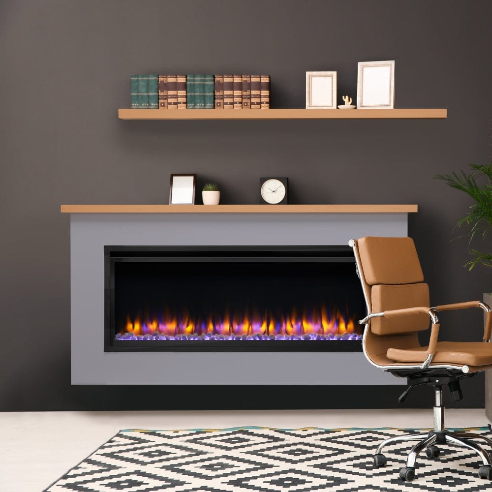 simplifire gray boyd build out kit in an office