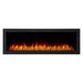 Simplifire Forum Built-In Outdoor Electric Fireplace on white background