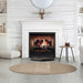 Simplifire Inception Traditional Built-In Electric Fireplace with optional wescott mantel kit