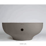 solus luna 42 gas fire pit in cinder color