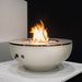 solus luna 42 round fire pit with table ring