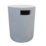 round white tank cover