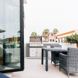 Summerset Sizzler 32-Inch 4-Burner Built-in Gas Grill Lifestyle