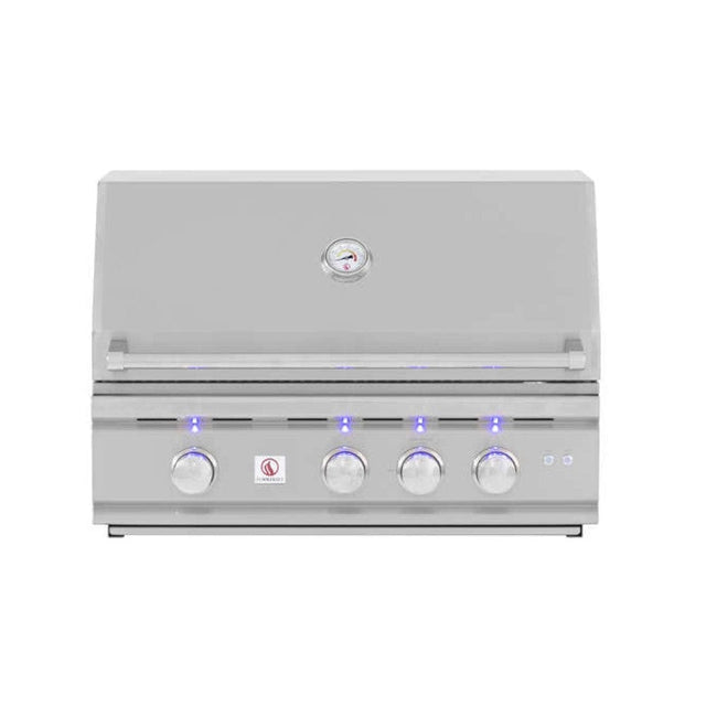 Summerset TRL 32-Inch 3-Burner Built-in Gas Grill with Lights