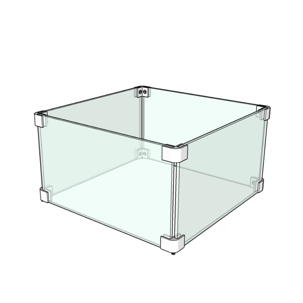 12 x 42 Rectangle Tempered Glass