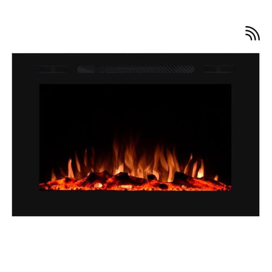 Touchstone Forte 40-Inch Recessed Smart Electric Fireplace (#80006)