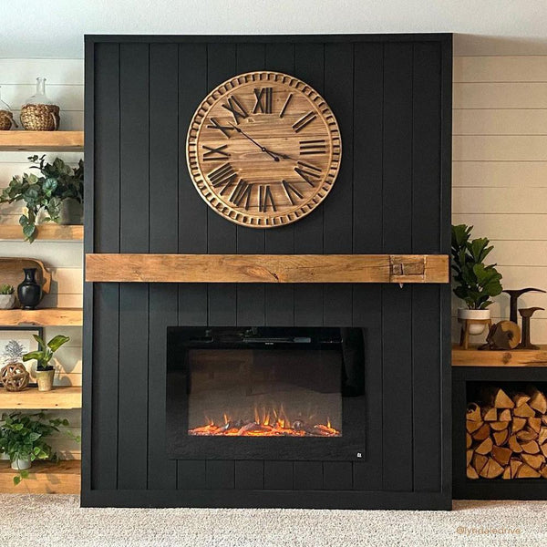 Touchstone Forte 40-Inch electric fireplace installed in a room