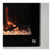Touchstone Fury Series Slim Recessed Smart Electric Fireplace with Logo