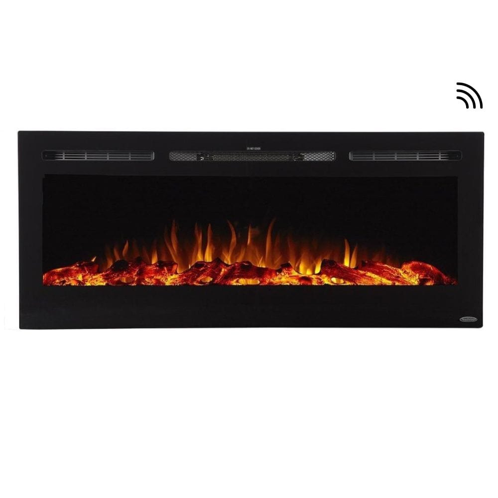 Touchstone Sideline 50-Inch Recessed Smart Electric Fireplace (#80004)