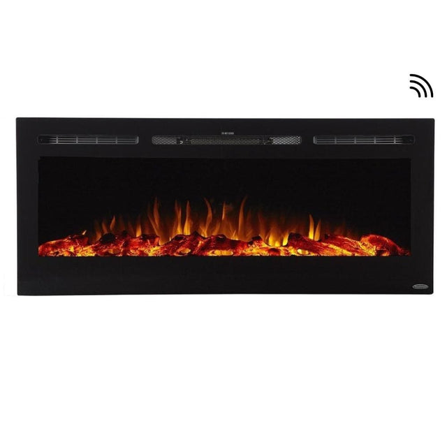 Touchstone Sideline 50-Inch Recessed Smart Electric Fireplace (#80004)