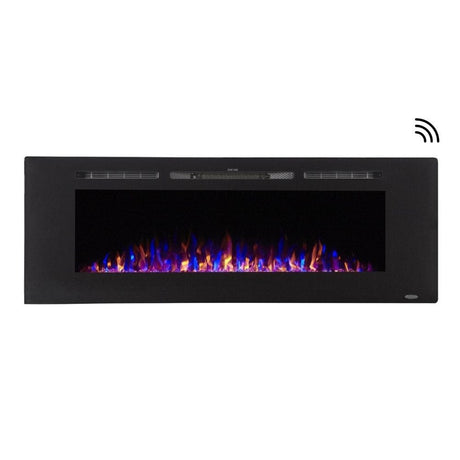 Touchstone Sideline 60-Inch Recessed Smart Electric Fireplace (#80011)