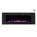 Touchstone Sideline 60-Inch Recessed Smart Electric Fireplace (#80011)