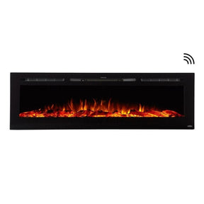 Touchstone Sideline 72-Inch Recessed Smart Electric Fireplace (#80015)