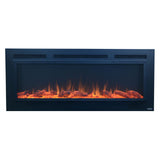 Touchstone Sideline Steel electric fireplace