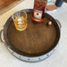 Wine Barrel Dude Whiskey Barrel Serving Tray