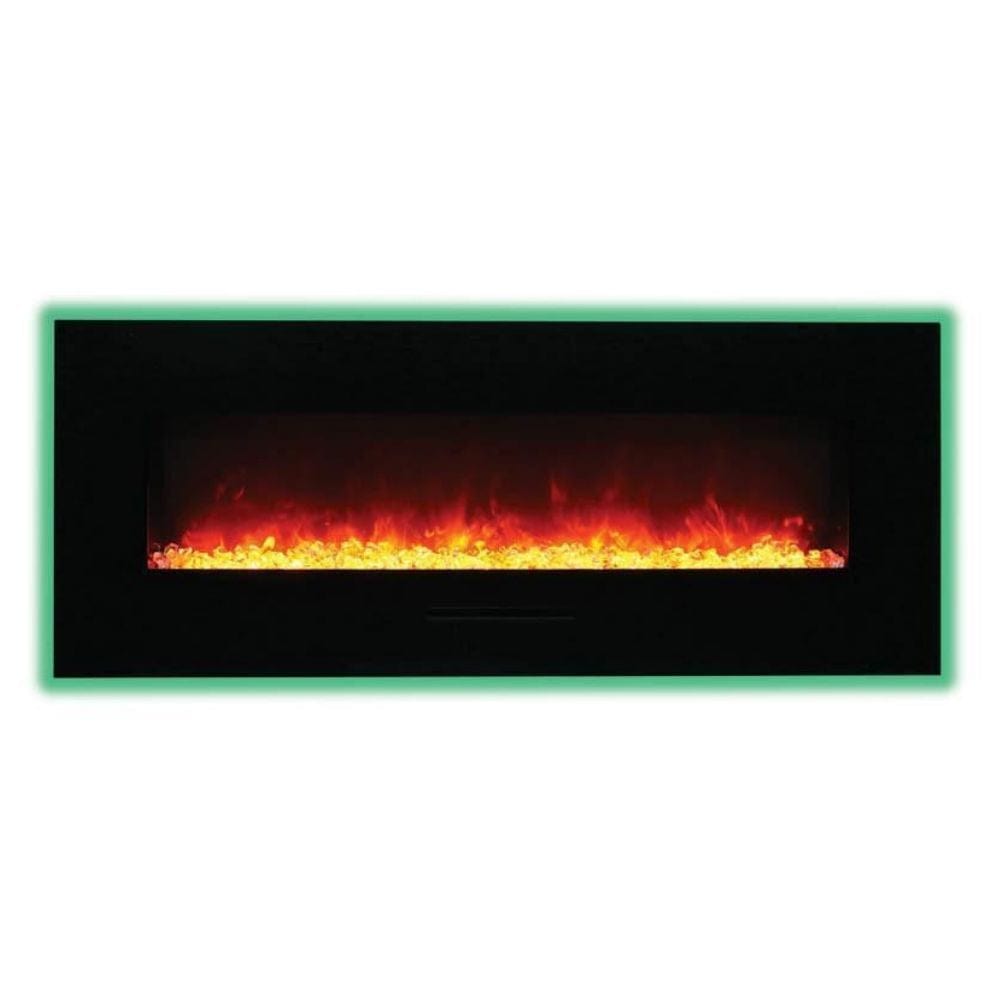 Amantii 58-Inch Built-in/Wall Mounted Electric Fireplace (WM-FM-48-5823-BG) with Back light