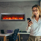  SYMMETRY  60" Bespoke Built-in Electric Fireplace with WiFi App