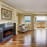 Amantii Traditional 26" Built-in Electric Fireplace in Entertainment Room