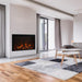 Amantii Traditional 48" Built-in Electric Fireplace in a contemporary Living Room