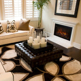 Amantii Traditional 30" Built-in Electric Fireplace in Living Room