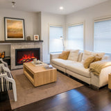 Amantii Traditional 33" Built-in Electric Fireplace in Living Room