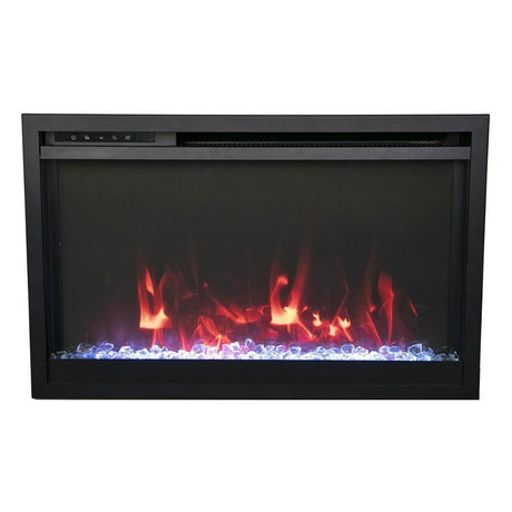 Amantii Traditional Xtraslim Built-in Indoor Electric Fireplace with WiFi