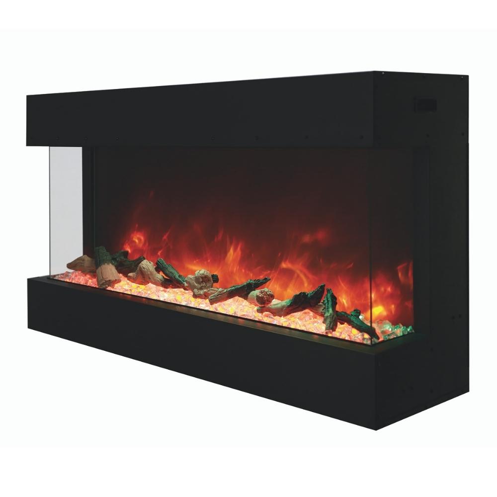 Amantii TRU-VIEW 40" Indoor /Outdoor 3-Sided Electric Fireplace