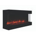 Amantii TRU-VIEW 50" Indoor /Outdoor 3-Sided Electric Fireplace