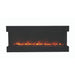 Amantii TRU-VIEW 60" Indoor /Outdoor 3-Sided Electric Fireplace with Fire Glass