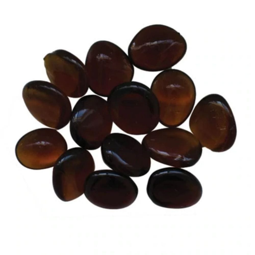 Small “sable’ bead fireglass