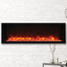 Amantii Panorama SLIM 50-Inch Built-in Indoor/Outdoor Electric Fireplace with Red and Yellow Flame