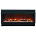 Amantii Panorama XT 72-Inch Indoor /Outdoor Electric Fireplace (BI-72-DEEP-XT) with Logs