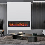 Amantii Panorama XT 88-Inch Indoor /Outdoor Electric Fireplace (BI-88-DEEP-XT) In Waitingroom