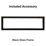 Black Glass Frame for Amantii Symmetry Bespoke