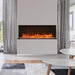 Amantii TRU-VIEW XT Indoor/Outdoor 72" 3-Sided Electric Fireplace - in Livingroom