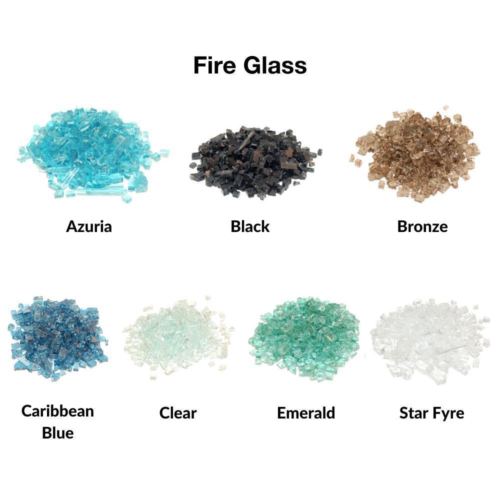 Real Fyre Fire Glass for Contemporary Gas Burners Insert