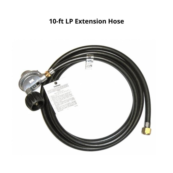AFD 10-ft LP Extension Hose - close-up view