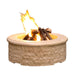 American Fyre Designs Chiseled 39” Round Gas Fire Pit