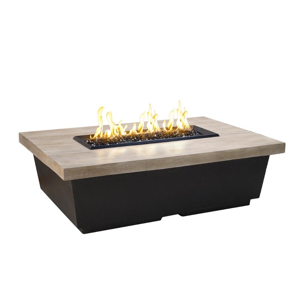 AFD Contempo 52-Inch Reclaimed Wood Gas Fire Table — Modern Blaze