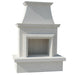 American Fyre Designs Contractor's Model 67" Recessed Body and Hearth Outdoor Gas Fireplace With Moulding