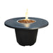 American Fyre Designs Cosmopolitan 48" Concrete Round Gas Fire Pit Table
