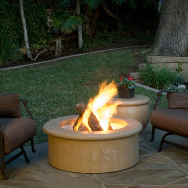 American Fyre Designs El Dorado 39” Round Gas Fire Pit