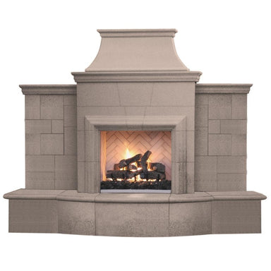 American Fyre Designs Grand Petite Cordova 127" Free Standing Outdoor Gas Fireplace