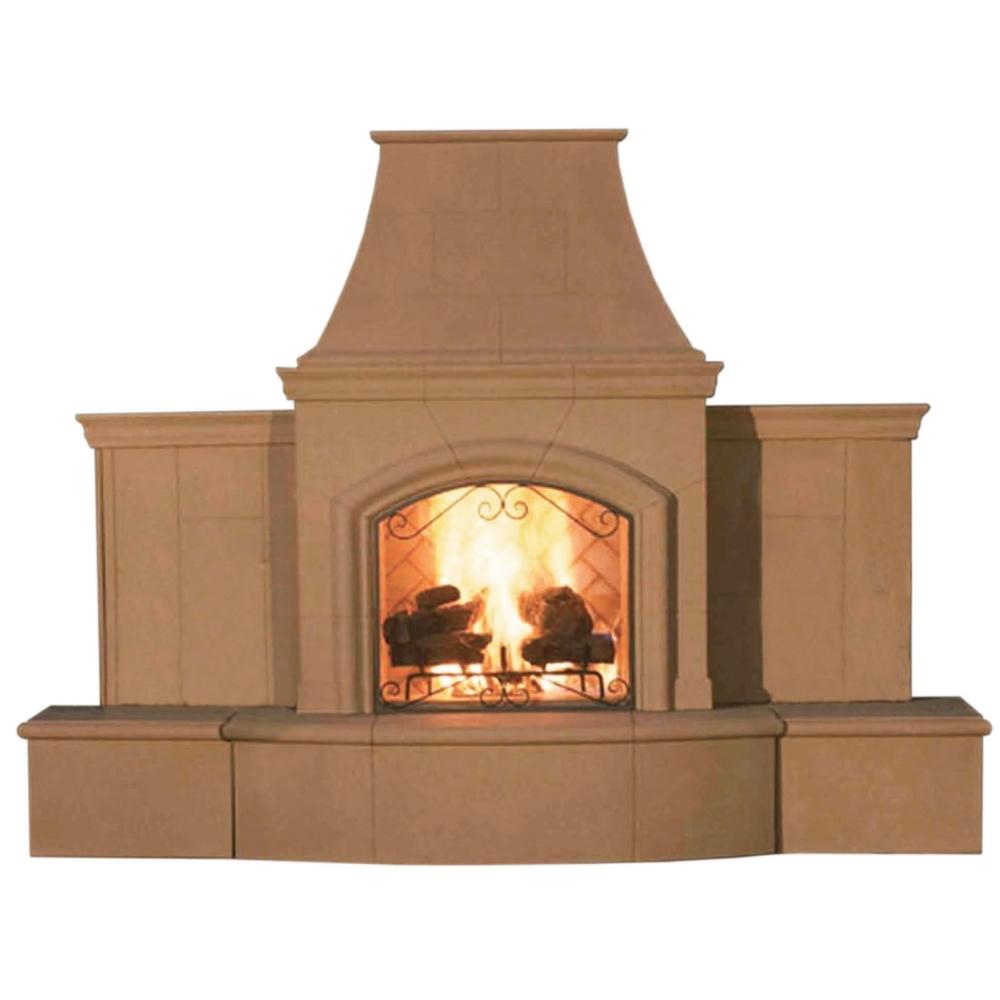 American Fyre Designs Grand Phoenix 113-Inch Free Standing Outdoor Gas Fireplace