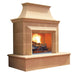 American Fyre Designs Reduced Cordova 76" Recessed Hearth Outdoor Gas Fireplace