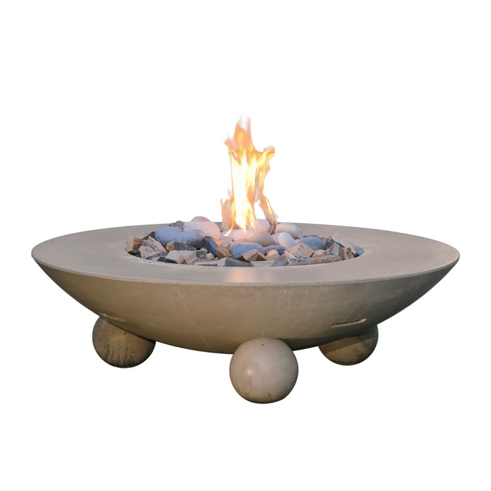 AFD Versailles 54-Inch Round Gas Fire Pit Table — Modern Blaze